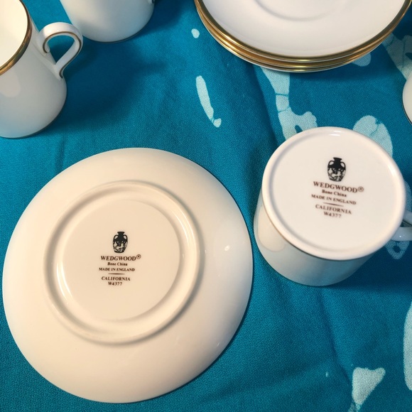 Wedgwood Demitasse set - Picture 2 of 9